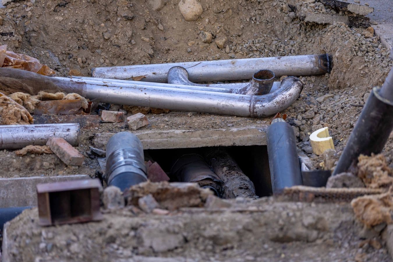 Main Sewer Line Clog in Denton, TX - provider responding to an active service call