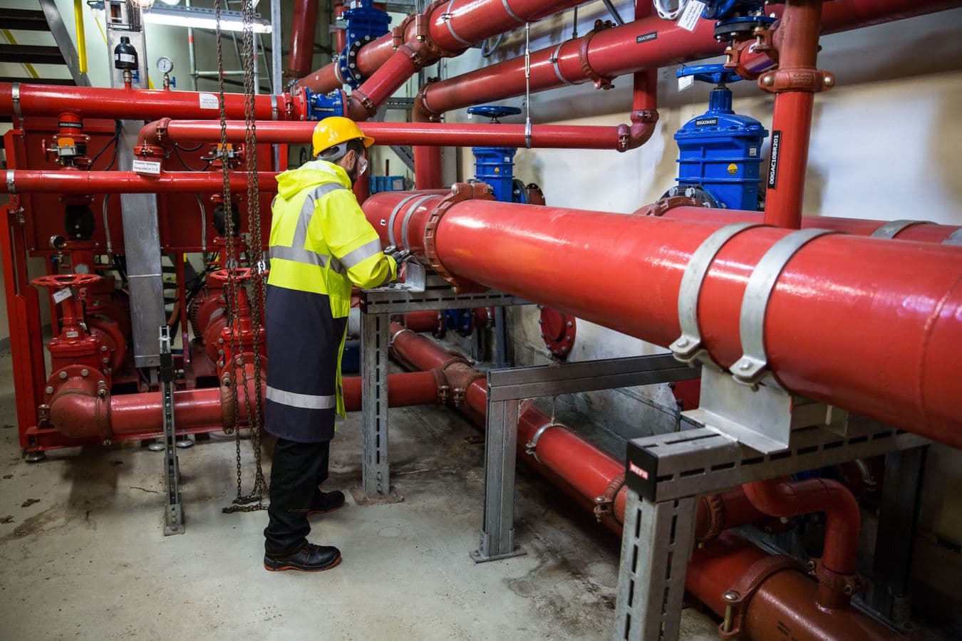 Water Heater Emergency in Allen, TX - provider responding to an active service call